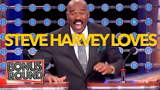 STEVE HARVEY LOVES These Questions On Family Feud USA