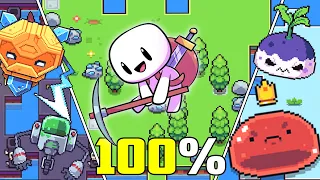 I Played 100% Of Forager  And It Was A BLAST!!