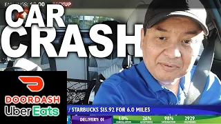 Car Crash at Sprouts | DoorDash Driver | Uber Eats Driver | 2024 | EP062 #doordashdasher