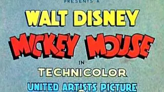 Mickey Mouse - "The Band Concert" (1935) - recreation titles
