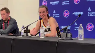 Caitlin Clark — Indiana Fever guard on ankle injury, loss to Connecticut Sun