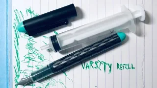 How to Refill a Pilot Varsity Fountain Pen
