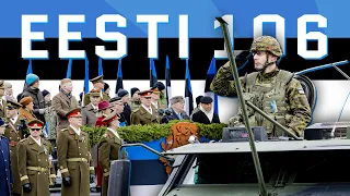 Eesti Vabariik tähistas 106. aastapäeva piduliku paraadiga