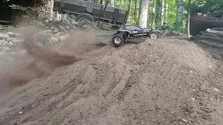 Tamiya Hornet vs The Adventure Course