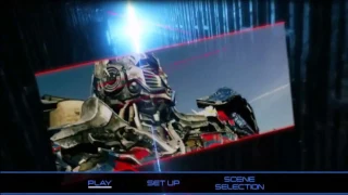 Transformers: Age of Extinction MENU DVD HD (2014)