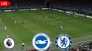 LIVE Now Brighton vs Chelsea Premier League 23/24 Match Today Game Efootball Simulation