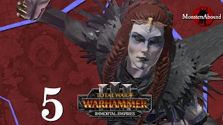 Total War: Warhammer 3 Immortal Empires - Host of the Ravenqueen, Mhorriníon the Murder-Queen #5