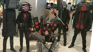 Team Titan Speakerman @ Mindanao Cosplay Summit 2024 DAY 3 @ SM City Davao