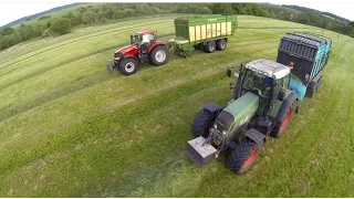 Grasernte 2015// JohnDeere, Fendt, CaseIH//1 Schnitt #landwirt100k