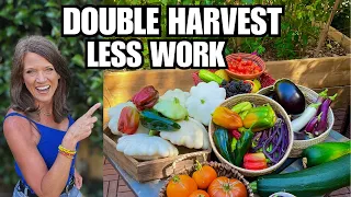 Double Your Harvests in Raised Beds with Less Work