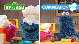 Sesame Street: Veggie Recipes for Kids | Cookie Monster’s Foodie Truck Compilation