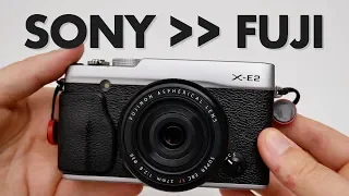 Switching from Sony to Fujifilm