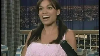 Conan O'Brien 'Rosario Dawson 9/24/03