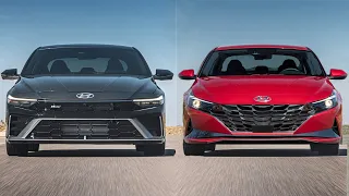 2024 Hyundai Elantra vs Old Hyundai Elantra