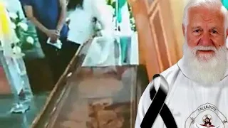 La muerte del Padre Flaviano Amatulli, despiden en la Casa del apóstol en Tuxtepec Oaxaca...😞😭