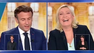"On voit qu'on vieillit" : Quand Emmanuel Macron et Marine Le Pen plaisantent sur leur discipline