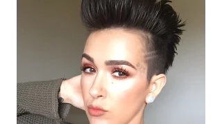 Faux Hawk Hair Tutorial