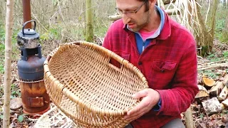 How To Make A Traditional Split Hazel Basket - Lewis Goldwater