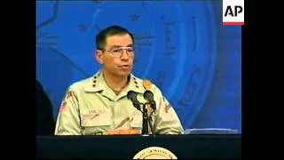 Bremer announces Saddam capture, Sanchez, Pachachi