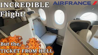 JUST LET ME BOOK THE @&%$ing FLIGHT! Air France A350 BUSINESS Class Review