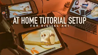 At Home Tutorial Setup for Digital Art | How to Record Ipad / Procreate / Drawing Tablet