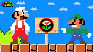 King Rabbit: Mario and Luigi But Fire Flower are forbidden here!