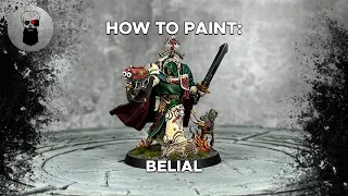 Contrast+ How to Paint: Belial, Grand Master of the Deathwing