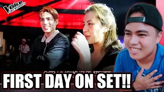 The Voice Generations: Coaches' reaction on their first day on set! SB19 Stell on The Voice Reaction