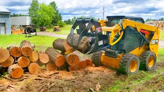 Mini Excavator Working - Amazing Firewood Processing Machines Another Level