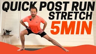 Quick 5 Minute Post Run Stretch Routine