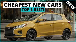 Top 5 Best Cheapest New Cars in 2024 | Cars To Buy!