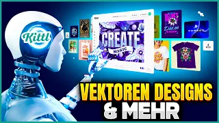 Vektoren erstellen KI😎Print on Demand Designs👕Logos und mehr