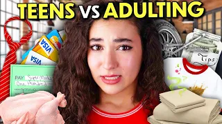 Do Teens Know Basic Adulting Tasks? | Teens Vs. Adulting | React