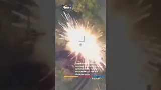 Russian UAV 'Lancet' destroys the Buk-M1 and the 155 mm howitzer M777A2 of the Ukrainian forces