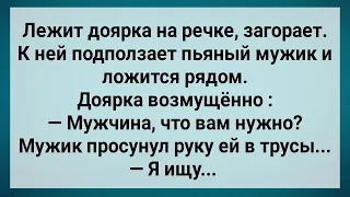 Незнакомец на Речке Засунул Руку Доярке в Трусы! Сборник Свежих Анекдотов! Юмор!