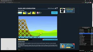 Duck Life 3: Evolution In Browser former WORLD RECORD 37:07 (No Sound)