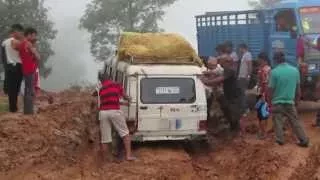 Nepal's muddy road (part 1)