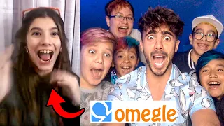 REACCIONES GRACIOSAS EN OMEGLE CON MIS VECINOS! *parte 3*