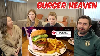 New Zealand Family Reacts to The BEST BURGER IN EVERY AMERICAN STATE!