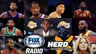 Colin Cowherd talks Lakers, NBA Playoffs and Kevin Durant to New York