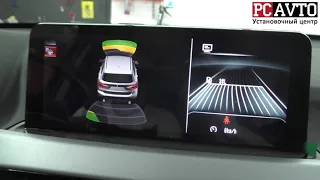 BMW X1 F48 СОВРЕМЕННАЯ МАГНИТОЛА НА ANDROID в ШТАТНОЕ МЕСТО  Установка камеры с омывателем