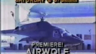 "AIRWOLF": 'Daddy's Gone a Hunt'n' (#1.01) - Original CBS Promo