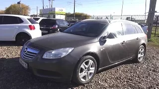 2009 Opel Insignia Estate. Start Up, Engine, and In Depth Tour.