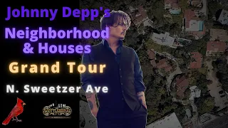 Inside Johnny Depp's North Sweetzer Neighborhood #johnnydepp