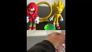 Unboxing super sonic and knuckles #subscribe #short #like #fyp #sonic #supersonic #knuckles