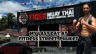 Tiger Muay Thai, Western Boxing | Fitness Street Phuket | #boxing #fitnessmotivation #travelvlog