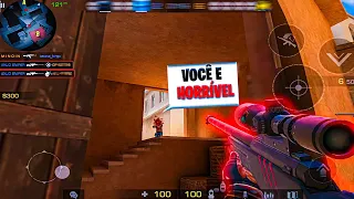 FALOU que ERA meu TERROR comecei a jogar e PERDERAM standoff 2