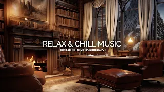 Relax, Concentrate, Meditate to Background Music In Our Cozy Study Lounge #relaxingmusic