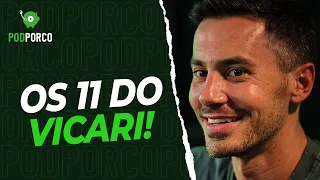 BRUNO VICARI ESCALA O MELHOR PALMEIRAS QUE VIU JOGAR!