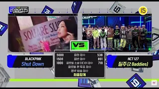 Blackpink -'SHUT DOWN' wins 1st place on today's MBC show Champion!!! #shutdown2ndwin